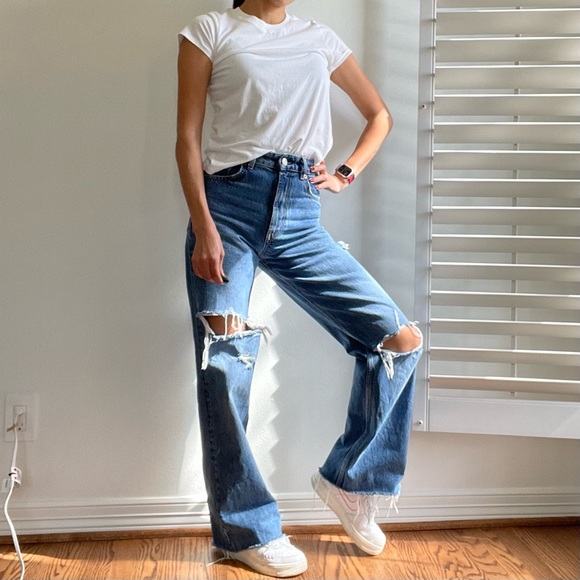 Zara Denim - NEW Zara Ultra High Rise Wide Leg Jeans